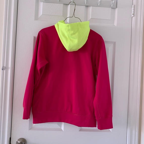 Nike - therma-fit pink and neon yelllow sweater - Picture 2 of 10